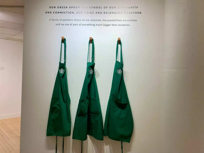 Starbucks workers are also called green aprons for the uniform that they wear.