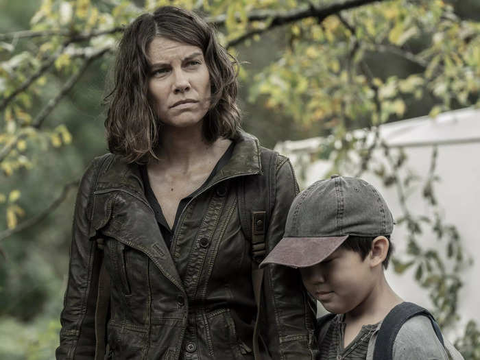 Maggie left her son, Hershel, in the care of Negan and Annie