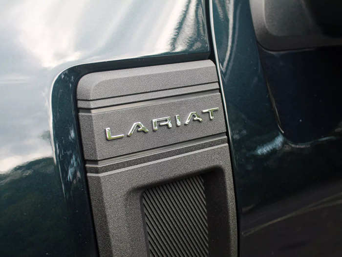 But buyers can add on tons of useful options by paying a bit more, as I saw in the well-equipped, $35,000 Lariat model I tested recently.