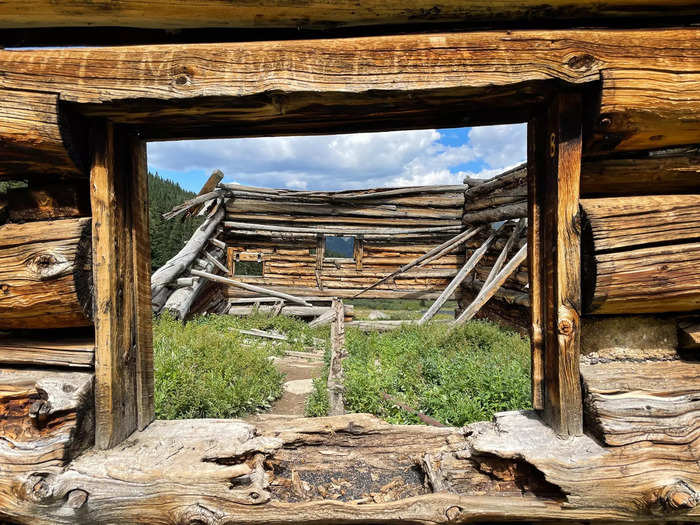 The same source reports that the new residents stabilized the abandoned buildings and attempted to mine. But like the original miners, they were unsuccessful. They, too, left behind a ghost town.