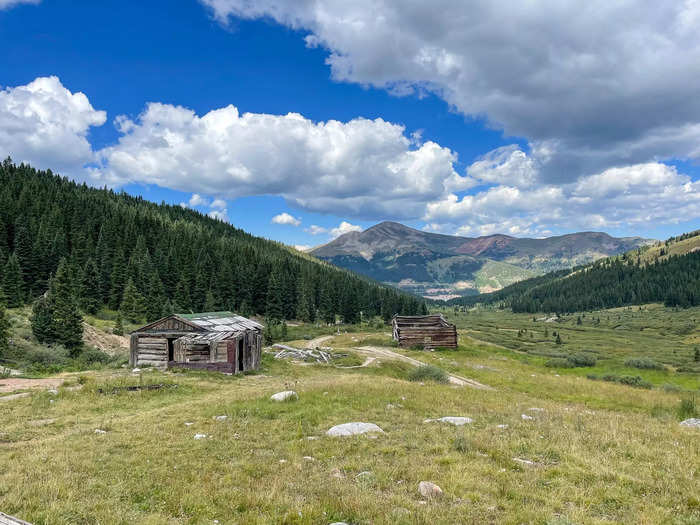 According to Backpacker, the Boston Mine camp had a boarding house, where unmarried miners would have likely lived while working at the mine. This large building could