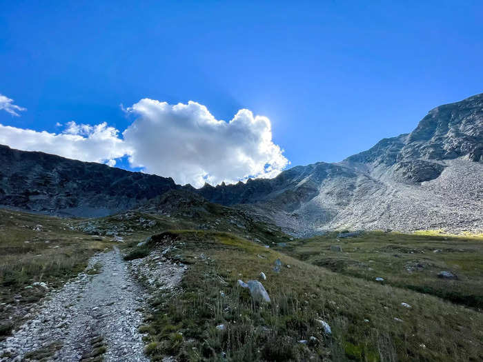 Standing amid the ruins, I had a nearly 360-degree view of mountains. To the south, north, and east were mountains reaching nearly 14,000 feet above sea level. To the west was a vast valley and a trailing creek.