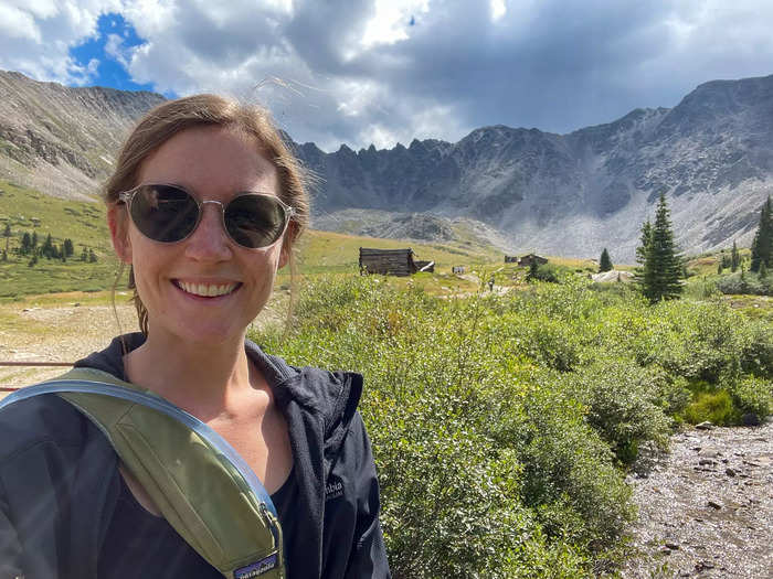 After an hour-and-a-half drive from Denver, I reached a parking lot. There, visitors have two options: they can either park and hike to the abandoned Boston Mine or drive along an old wagon road to the ghost town