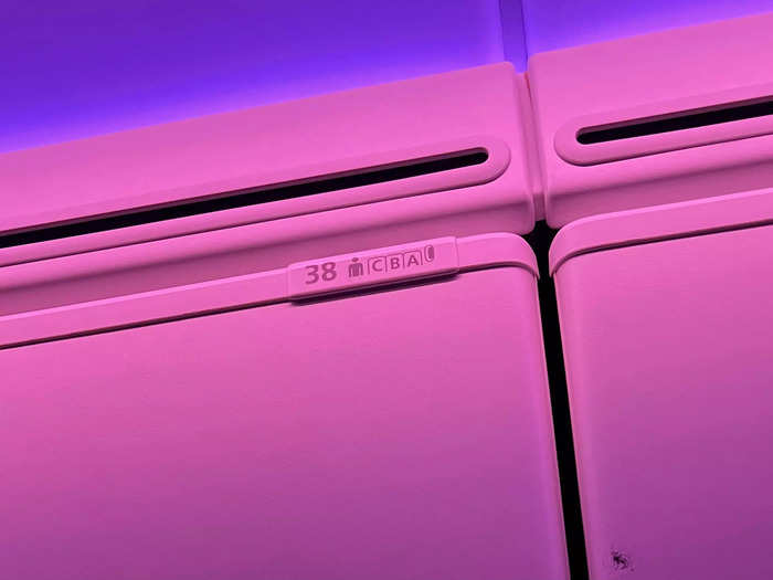 While I was in the Skycouch, it did not come with priority boarding. I was assigned row 38ABC, meaning I actually boarded in the last group because business class, premium economy, and rows 41-61 were boarded first.