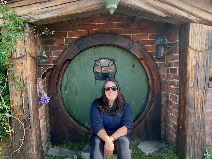 After a week of bleisure time — the popular term for business and leisure — in New Zealand, including exploring the famous Hobbiton movie set and going on a walking tour around the city, it was time to head home.