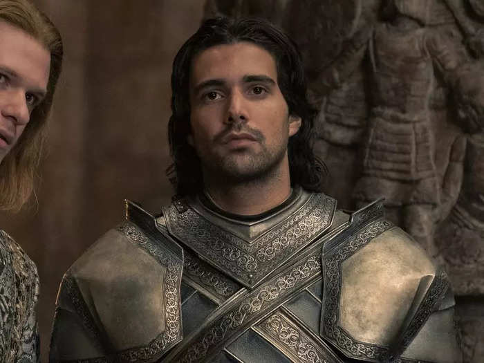 Ser Criston Cole, a knight of the Kingsguard, is played by Fabian Frankel.