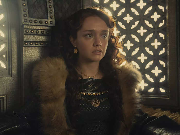 Olivia Cooke plays the older version of Alicent Hightower.