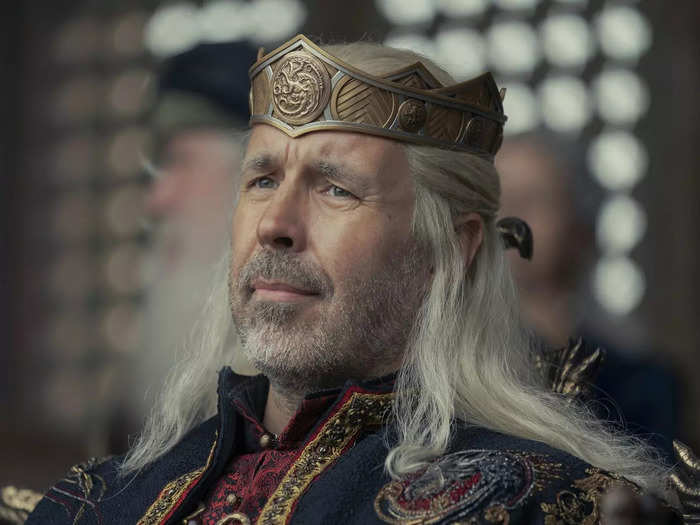 Paddy Considine plays King Viserys Targaryen.