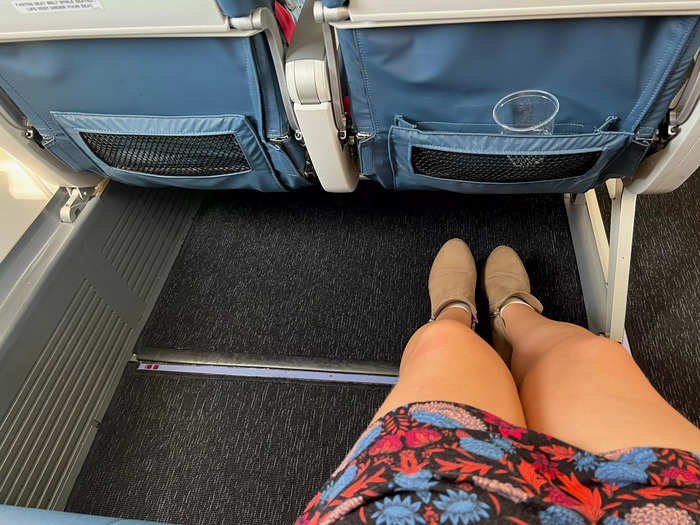 But, if you find yourself flying on an E190-E2 in the future and want more space, opt for an extra-legroom seat, especially if you