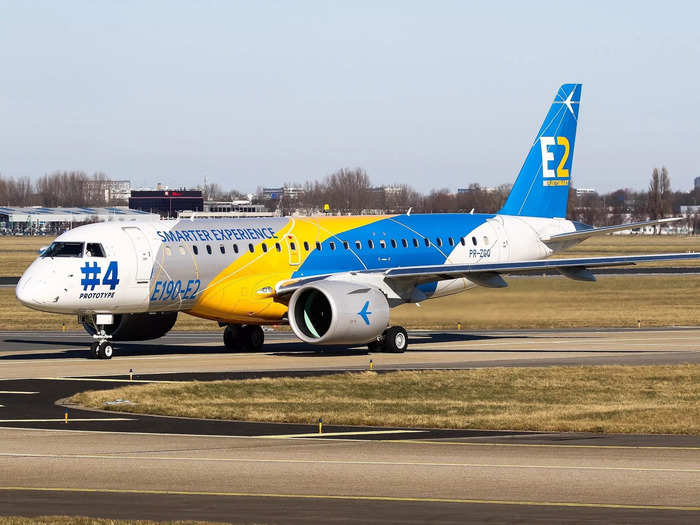 While Embraer hoped its new series of E-2 planes would be a hit with airlines, it has been underselling. As of July 2022, the manufacturer has only amassed about 270 orders for the E190/E195-E2.