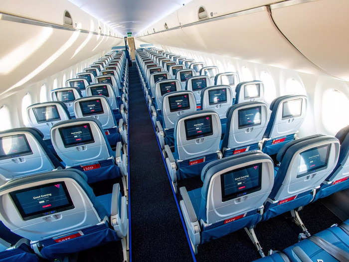 For airlines that want to squeeze in as many seats as possible, the A220 jets can carry up to 135 and 160 people, respectively, in an all-economy configuration.