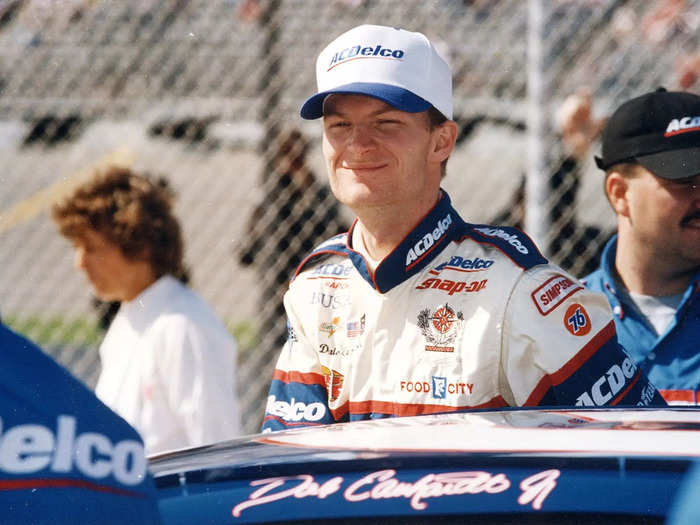 Earnhardt in 1998 (age 23)