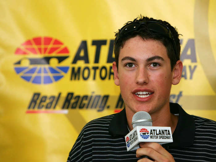 Logano in 2007 (age 17)