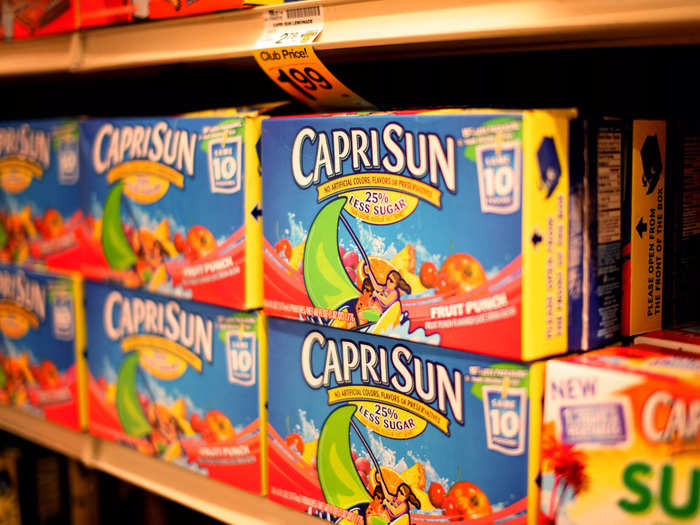 17. Capri Sun: 76.64% of Gen Z adults have a favorable impression