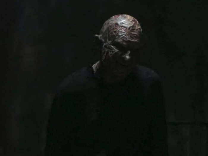 One of the walkers that Daryl killed was based on Freddy Krueger.