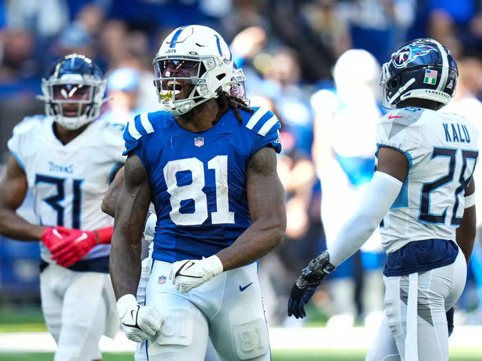 Mo Alie-Cox, TE, Indianapolis Colts