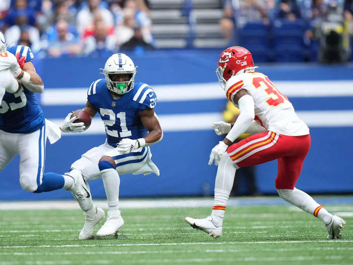 Nyheim Hines, RB, Indianapolis Colts