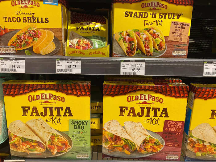 Old El Paso is single-handedly fueling the Tex-Mex industry here.