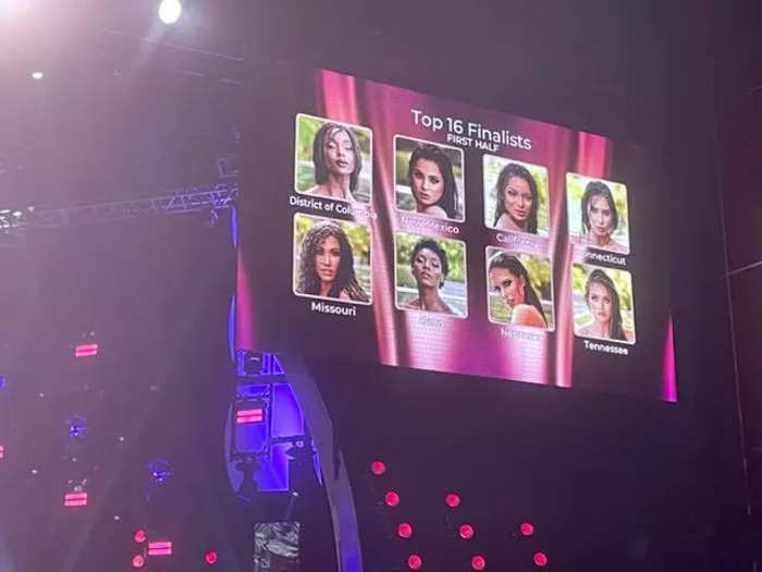 The top 16 are selected by a different group of judges.