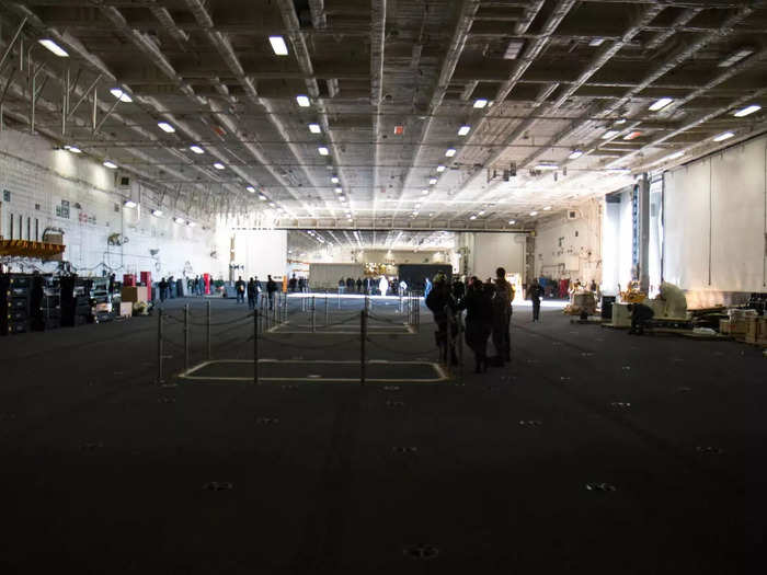 Inside the USS Ford