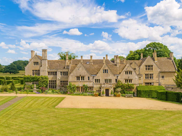 The manor was built in the 16th century and underwent various renovations throughout the 17th, 18th, and 19th centuries, according to Savills