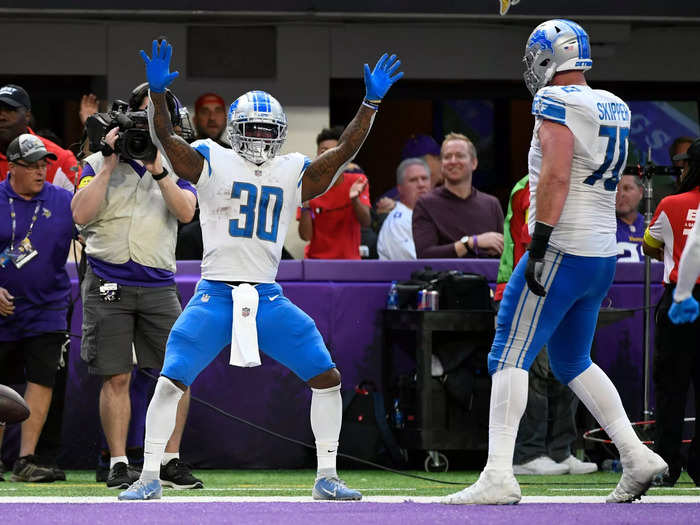 28. Detroit Lions