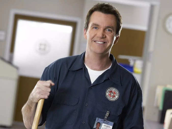 Neil Flynn portrayed a suspicious janitor known only as The Janitor.