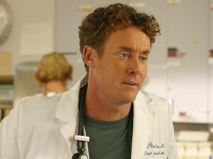 John C. McGinley portrayed the deliciously dry Dr. Percival "Percy" Cox. He was JD