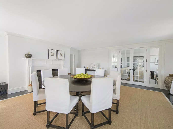 La Dune includes both a formal dining room ...