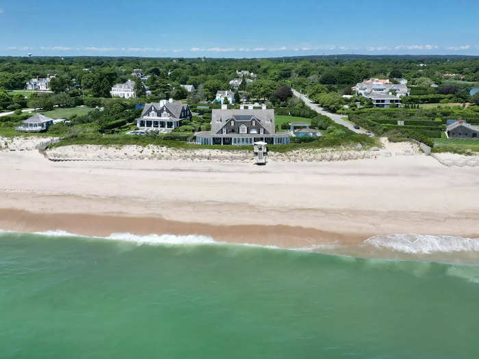 La Dune includes 400 feet of beachfront property.