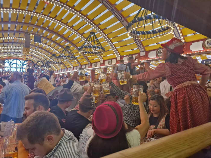 This year, I went to Oktoberfest in Munich, Germany, for the third time.