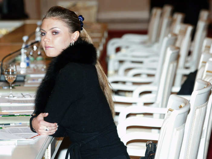 Kabaeva is the chairwoman of one of Russia