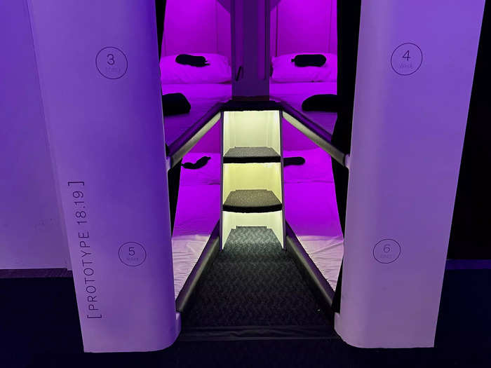 The airline is also planning to add a bunk-style economy product in 2024, known as Skynest.