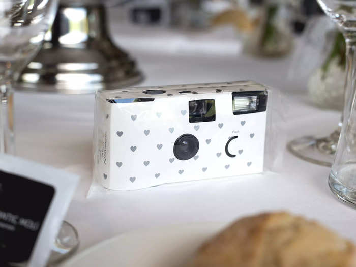 Disposable cameras are making a comeback in the wedding industry and will be a big trend in 2023.