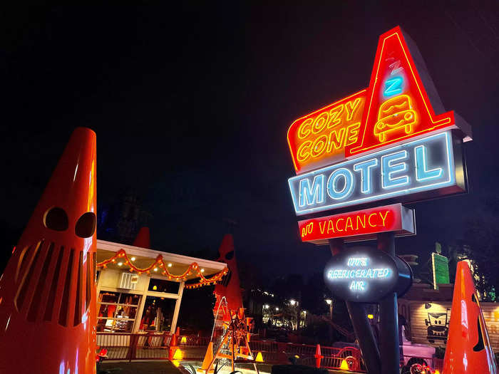 One of my favorite transformed areas of the park was Cars Land.