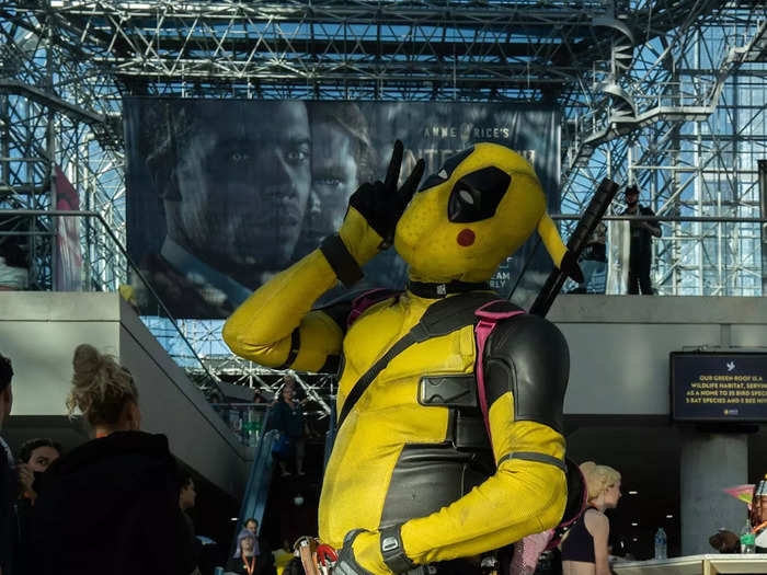 This cosplayer combined their love for Pikachu and Deadpool into one creative costume.
