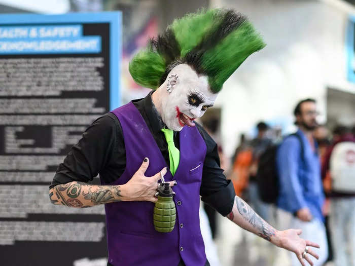 A Joker fan put a punk rock spin on the iconic DC comics villain.