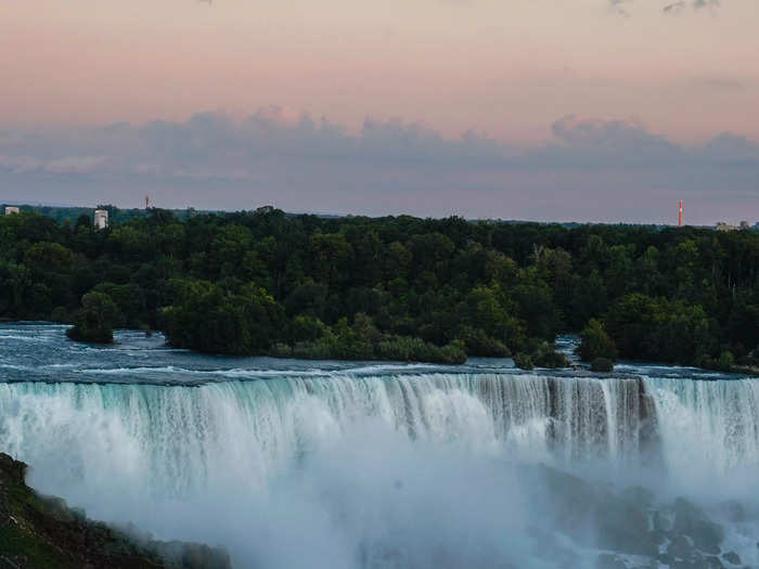 I would love to go back to Niagara Falls when it