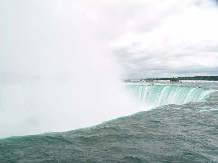 Seeing Niagara Falls from the top of Horseshoe Falls on the Fallsview trail was a standout experience.