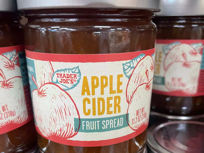 Apple-cider jam is a fall staple.