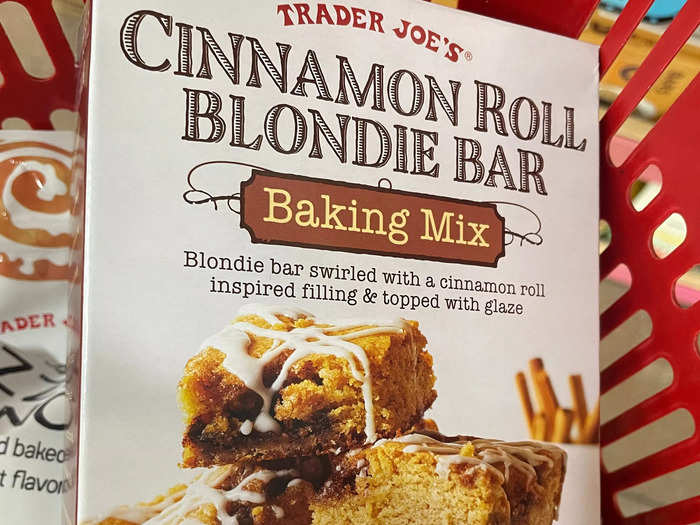 Everyone should experience the delight that is the cinnamon-roll blondie bar.