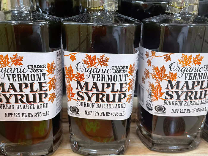 Organic Vermont maple syrup is a steal.