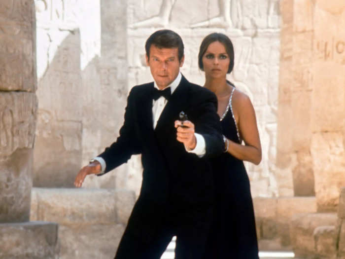 "The Spy Who Loved Me," released in 1977, is the high mark for Moore