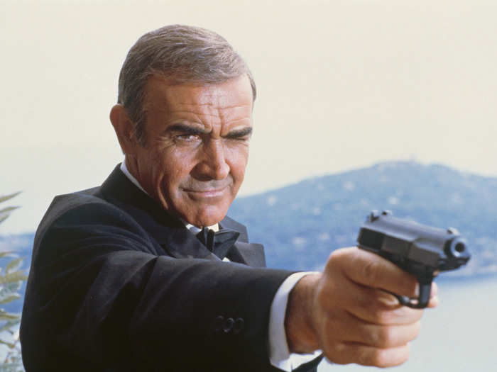 "Never Say Never Again," Connery