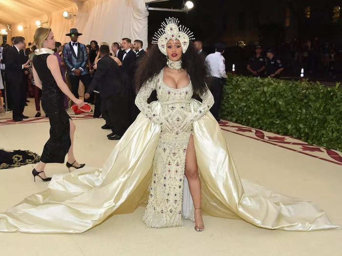 While pregnant with her first child, Cardi B attended the 2018 Met Gala in an ensemble inspired by the exhibit