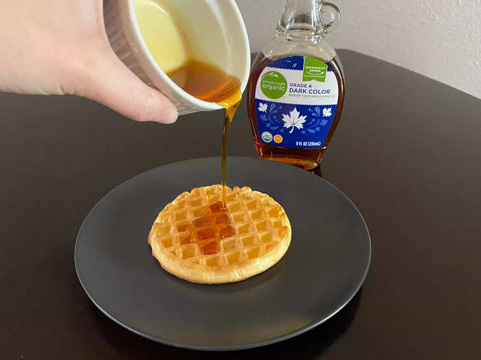 The syrup was fine but didn