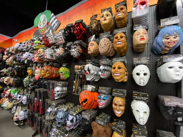 But personally, I thought the mask aisle was the most impressive.