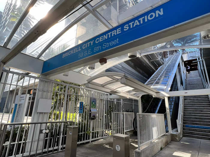 While Miami doesn’t have a subway system, the Metrorail stops in Brickell, and there are multiple Metromover stations around.