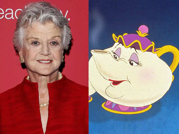 During this same time of having a hit TV show, Lansbury also found time to voice Mrs. Potts in 1991