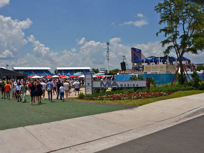 But one part of the new track that everybody was talking about and wanted to see is "The Yachts at the MIA Marina." While officials originally wanted the race in the downtown area and on the water, that fell through, so they had to come up with something else.